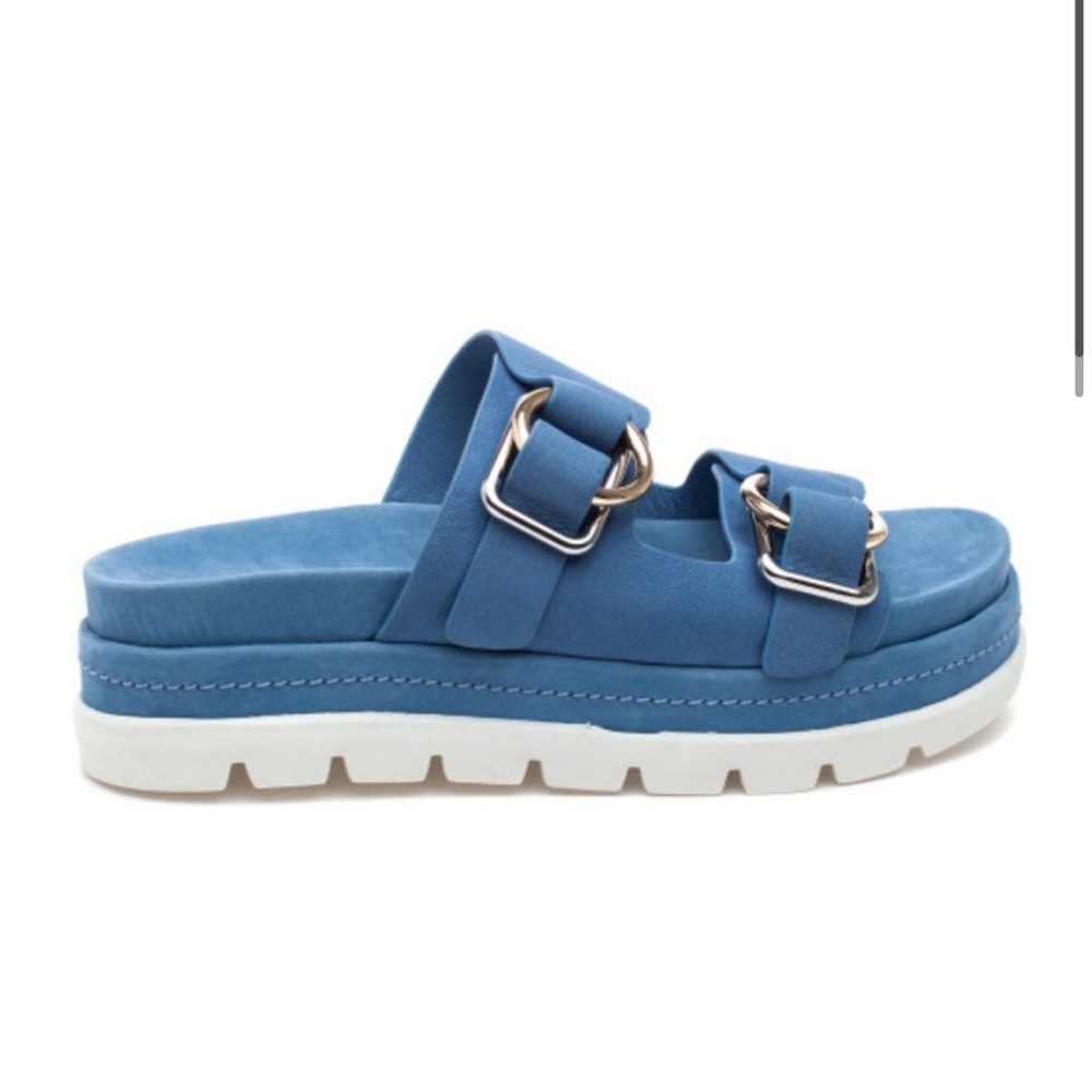 NWT J/SLIDES BAHA Oceana Waxy Nubuck Sandal - Picture 2 of 15